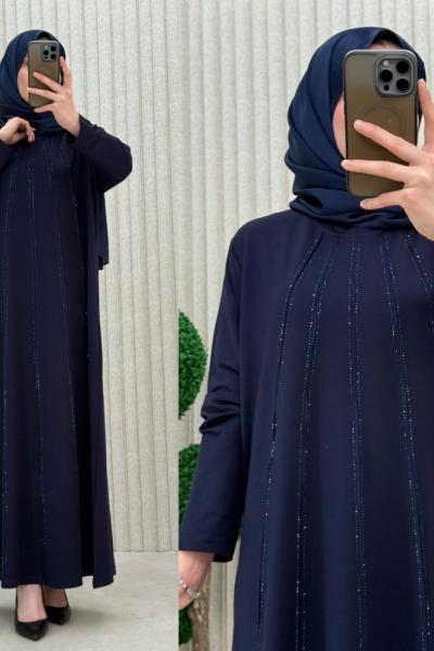 Elina Elbise Lacivert