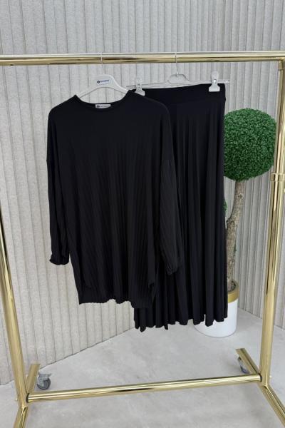 Kehribar Takım Siyah