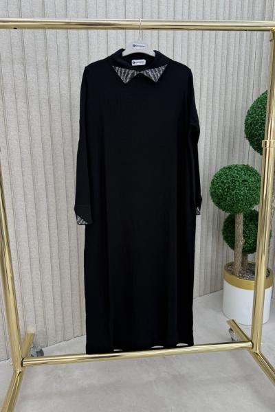 Bergüzar Elbise Siyah