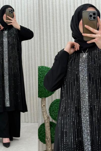 Gözde Takım Gri Siyah