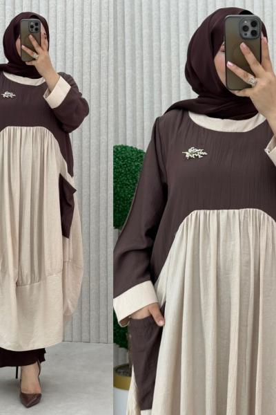 Münevver Takım  Kahverengi