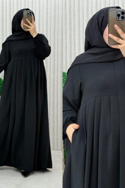 Sevinç Elbise Siyah