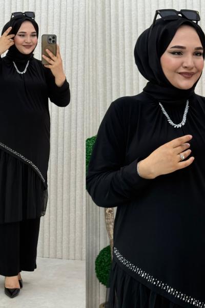 Türkan Takım Siyah