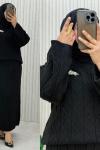 Alla Etekli Takım  Siyah