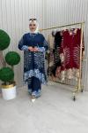 Begonya Takım Lacivert