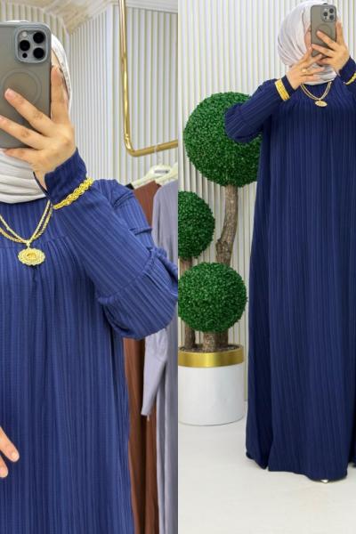 Berrak Elbise  Lacivert