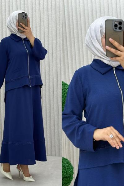 Derya Etekli Takım Lacivert