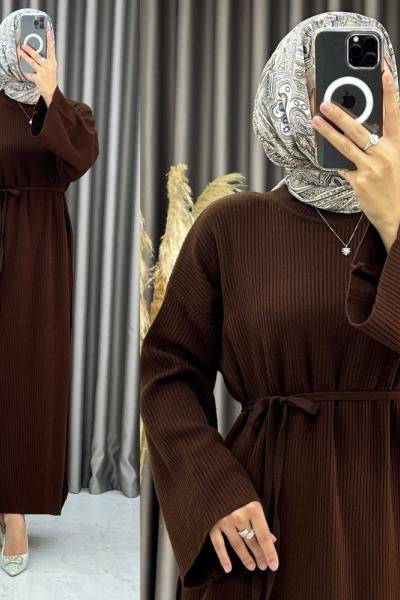 Dilan Elbise  Kahverengi