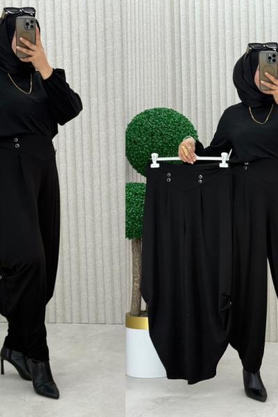 Hannah Şalvar Siyah