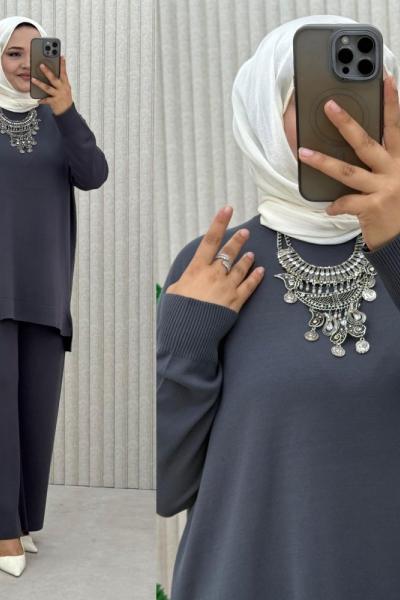 Hare Triko Takım Antrasit