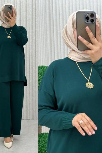 Hare Triko Takım Zümrüt