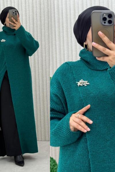 Hülya Boğazlı Panço  Zümrüt