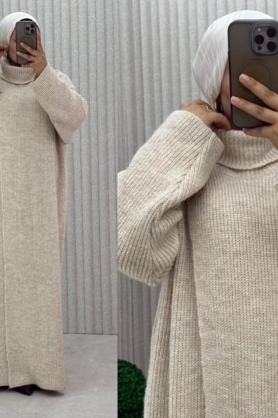 Hülya Boğazlı Panço  Vizon