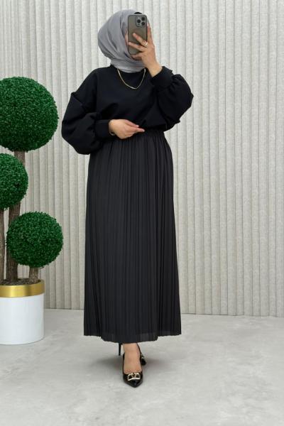 Mira Piliseli Etek  Antrasit