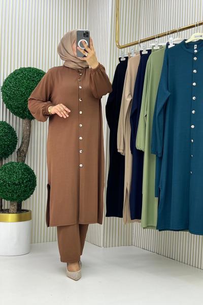 Mürşide Takım Kahverengi