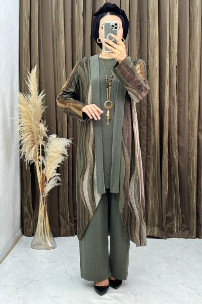 Parıltı 3 Lü Takım Haki