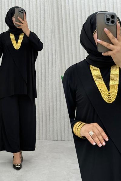 Zübeyde Takım Siyah