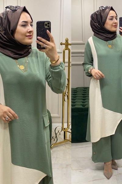 jülide takım Mint Yeşili