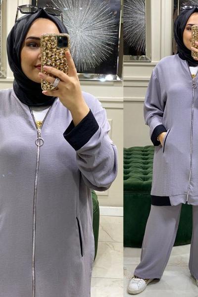 Moda Takım Gri