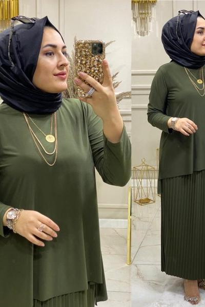 Gümrah Etekli Takım Haki