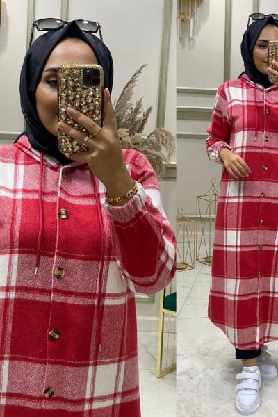 Giy Çık Oduncu Kırmızı