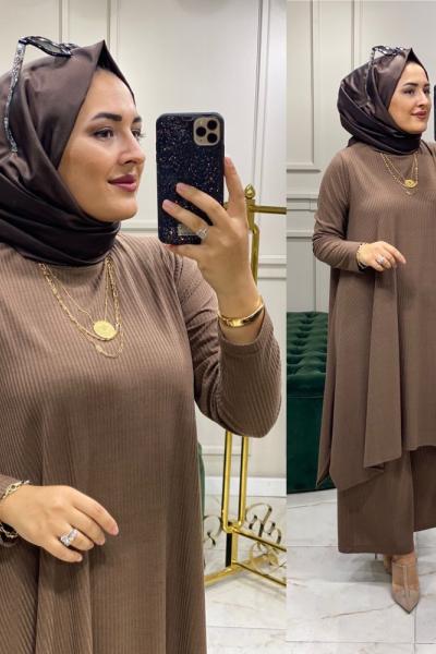 Efsane Salaş Takım Kahverengi