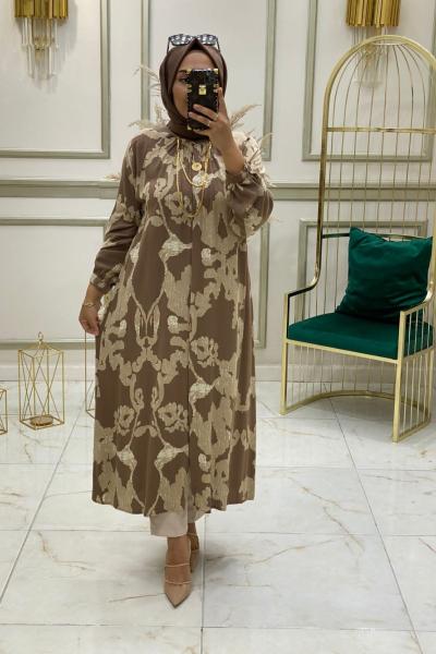 Ayça tunik  Kahverengi
