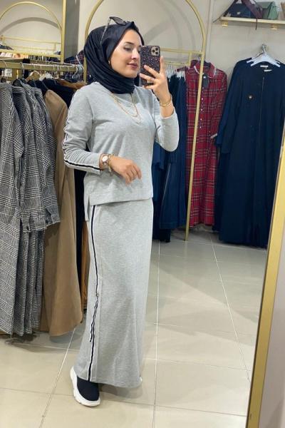 spor etekli takım  Gri