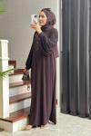 Aysun Elbise Kahverengi