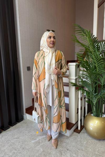 Miray Üçlü Takım Bej