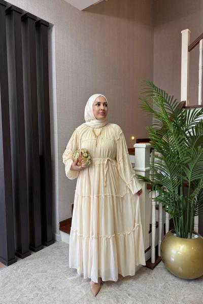 Zellige Elbise Sarı