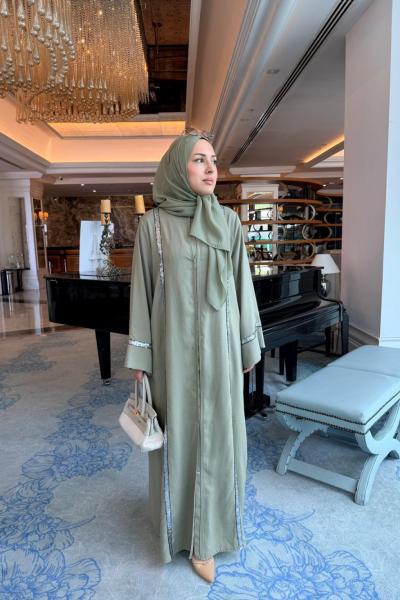 Layel Abaya Haki