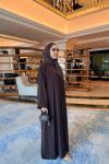 Liyana Abaya Kahverengi