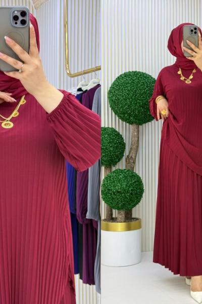 Kehribar Takım Bordo