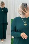 Hare Triko Takım Zümrüt