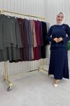 Kelebek Etekli Takım  Bordo