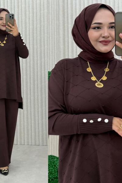 Beyza Takım Kahverengi