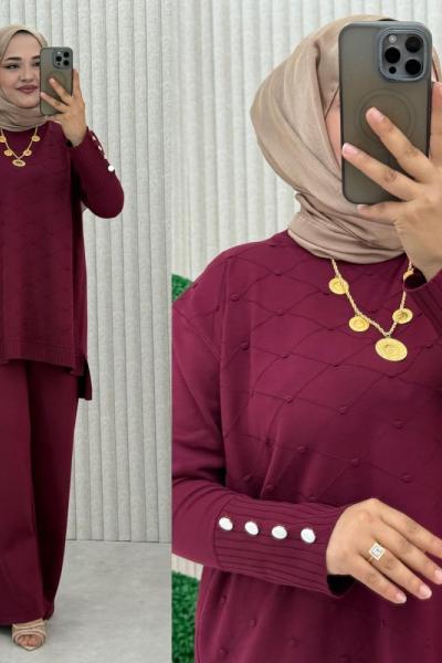 Beyza Takım Bordo