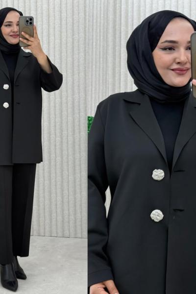 Elmas Takım Siyah
