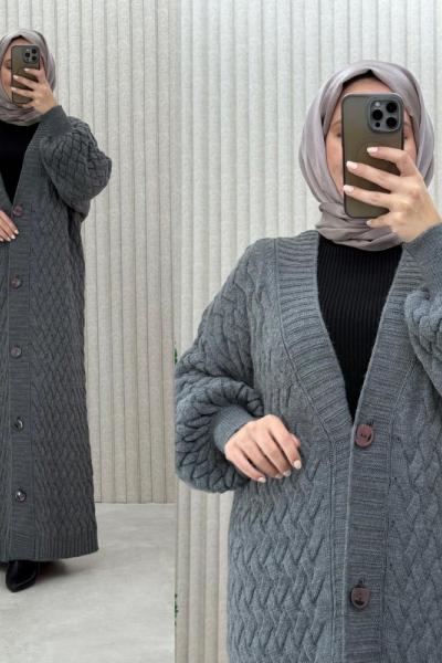 Maya Hırka Gri