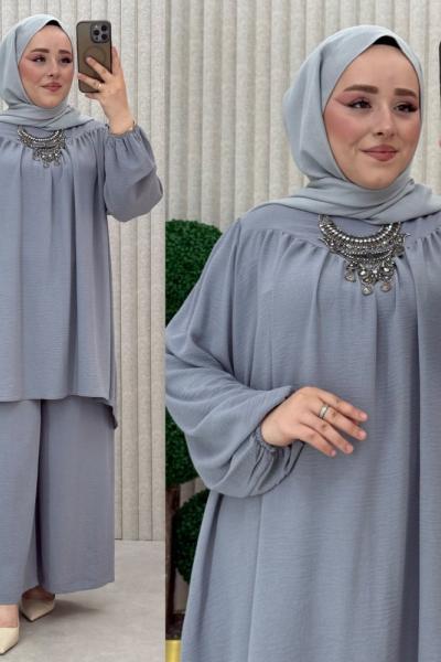 Şevval Takım Gri