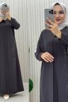 Sahra Abiye Elbise Antrasit