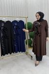 Kadife tunik Siyah