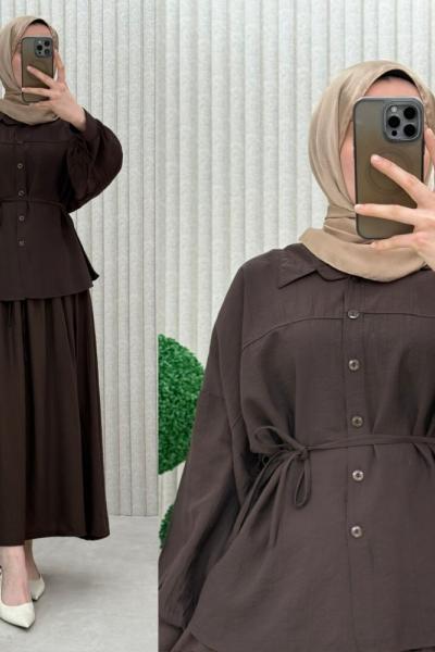 Asena etekli takım Acı Kahve