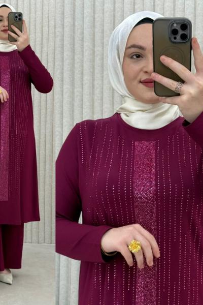 Elvan takım Bordo