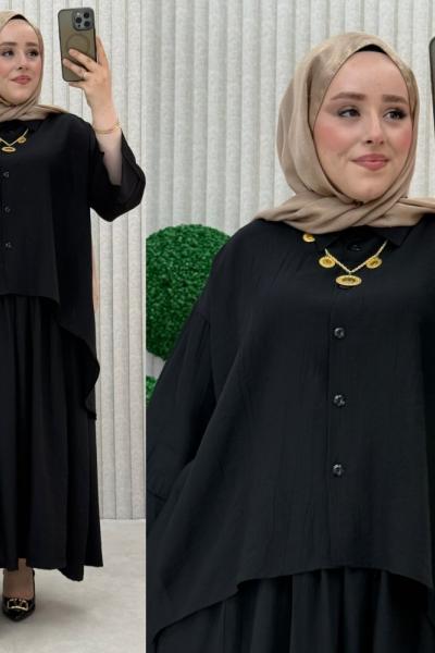Beyhan Etekli Takım Siyah