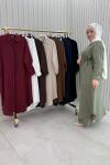 Serçe pantolonlu takım Beyaz