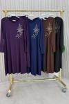 Müyesser pantolonlu takım  Lacivert