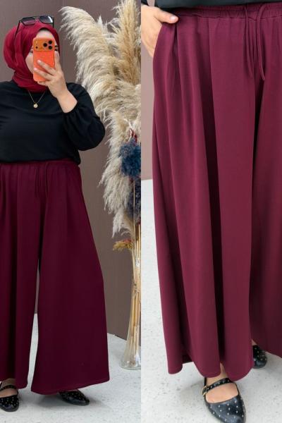 Nida Pantolon Bordo