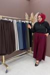 Nida Pantolon  Bordo